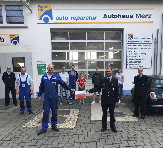 Autohaus Merz-Feuerwehrfreundlicher Betrieb